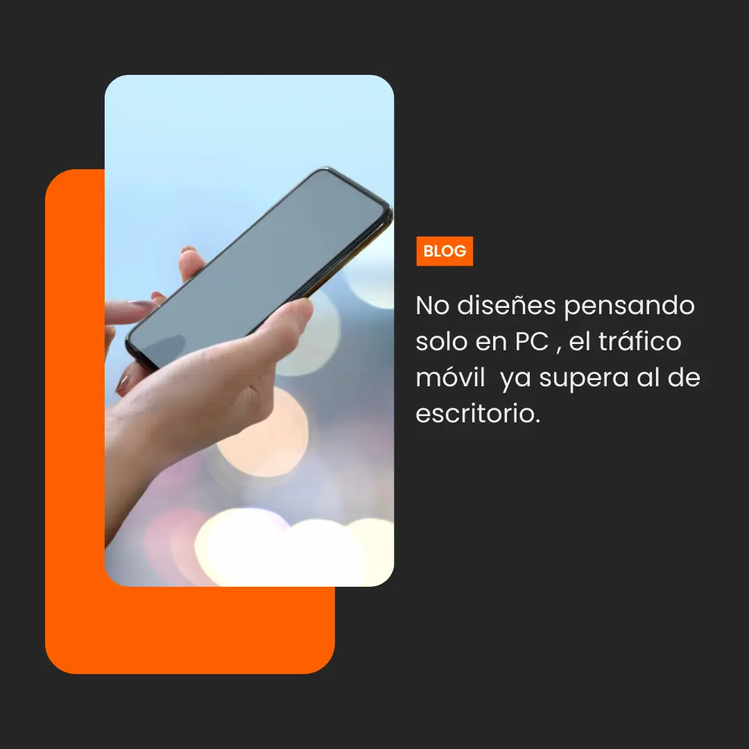 Mobile First: Diseña tu web pensando primero en el celular