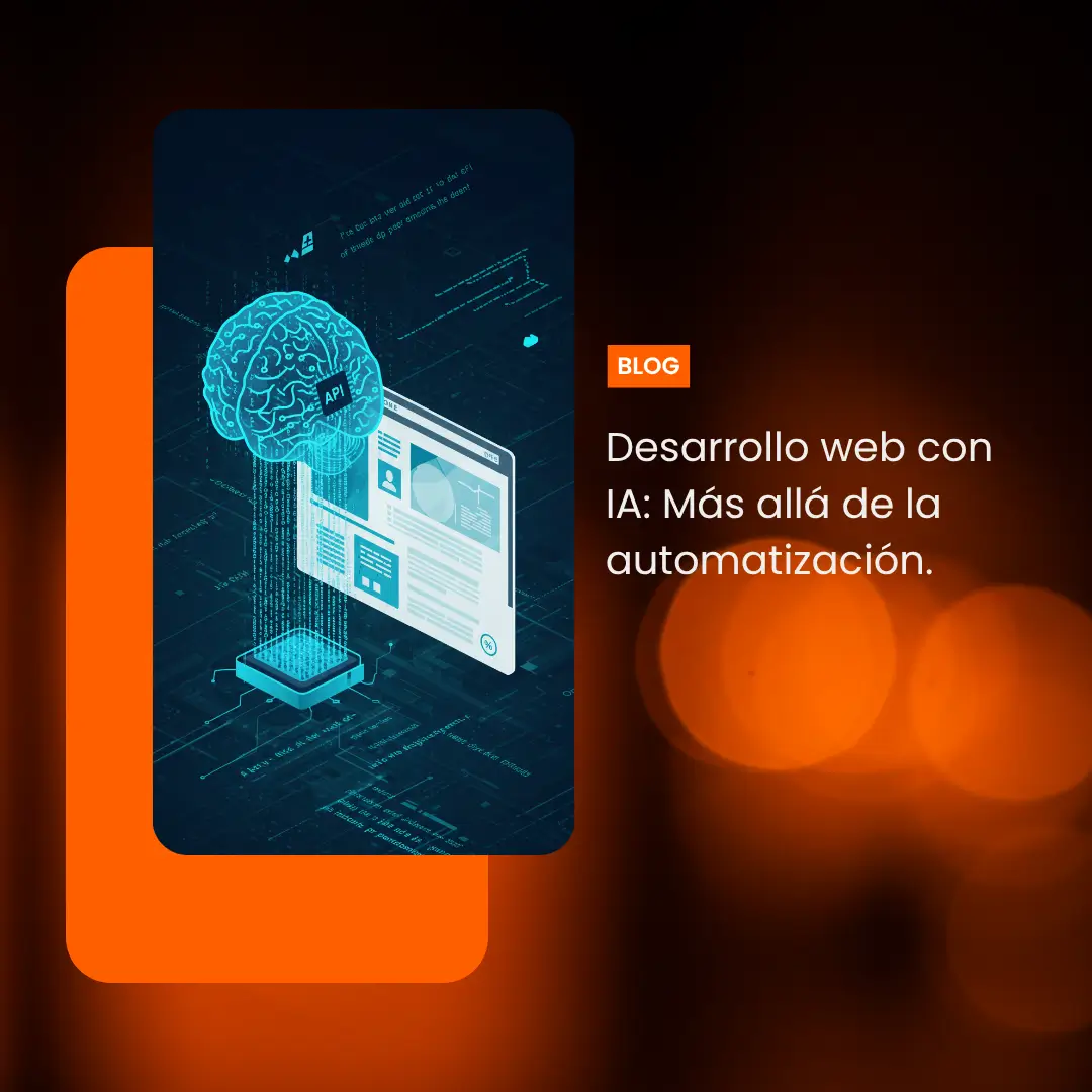 Desarrollo web con IA Más allá de la automatización.