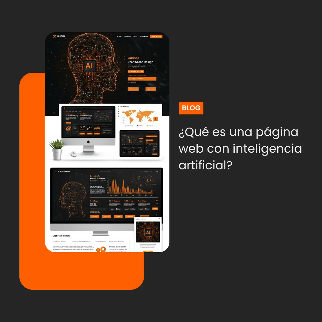 Que es una pagina web con IA
